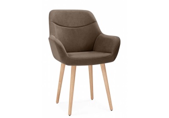 Стильный Деревянный стул Флюид