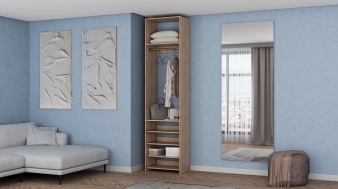 Стеллаж для одежды Мирта 75 BMS из ЛДСП