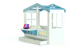 Кровать-домик Поль 11.4 BMS из МДФ