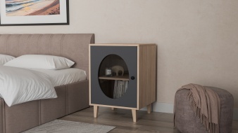 Тумба прикроватная Брукс 1 BMS