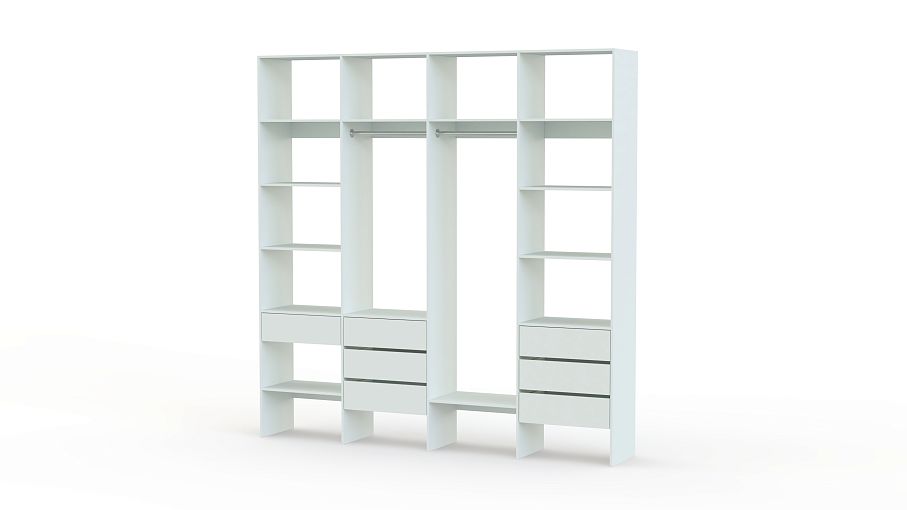 Стеллаж для одежды Мирта 67 BMS - Фото