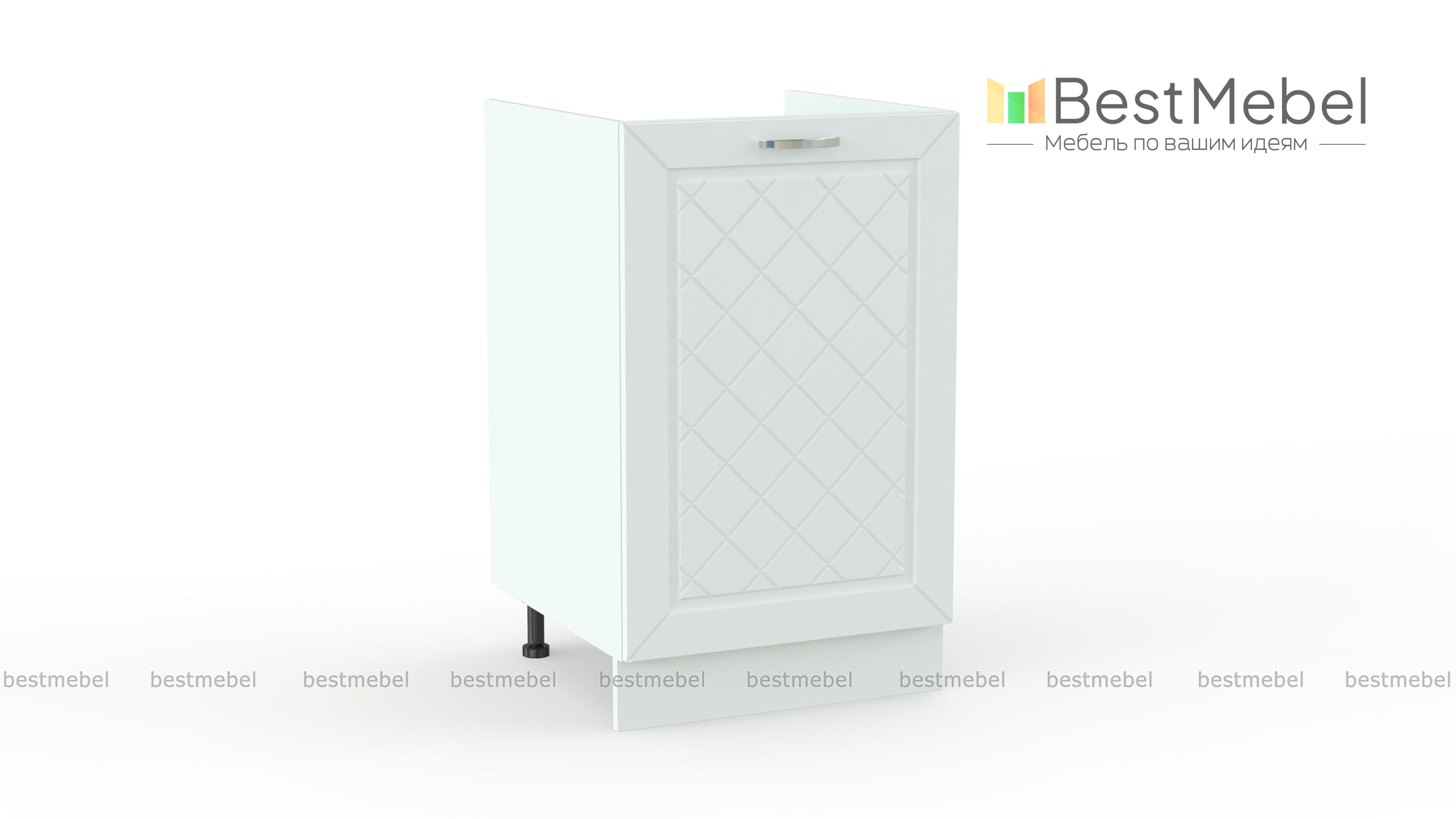 Шкаф нижний под накладную мойку 1 дверь Агава BMS - Фото