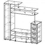 Схема сборки Мебельная стенка Ева-5 BMS