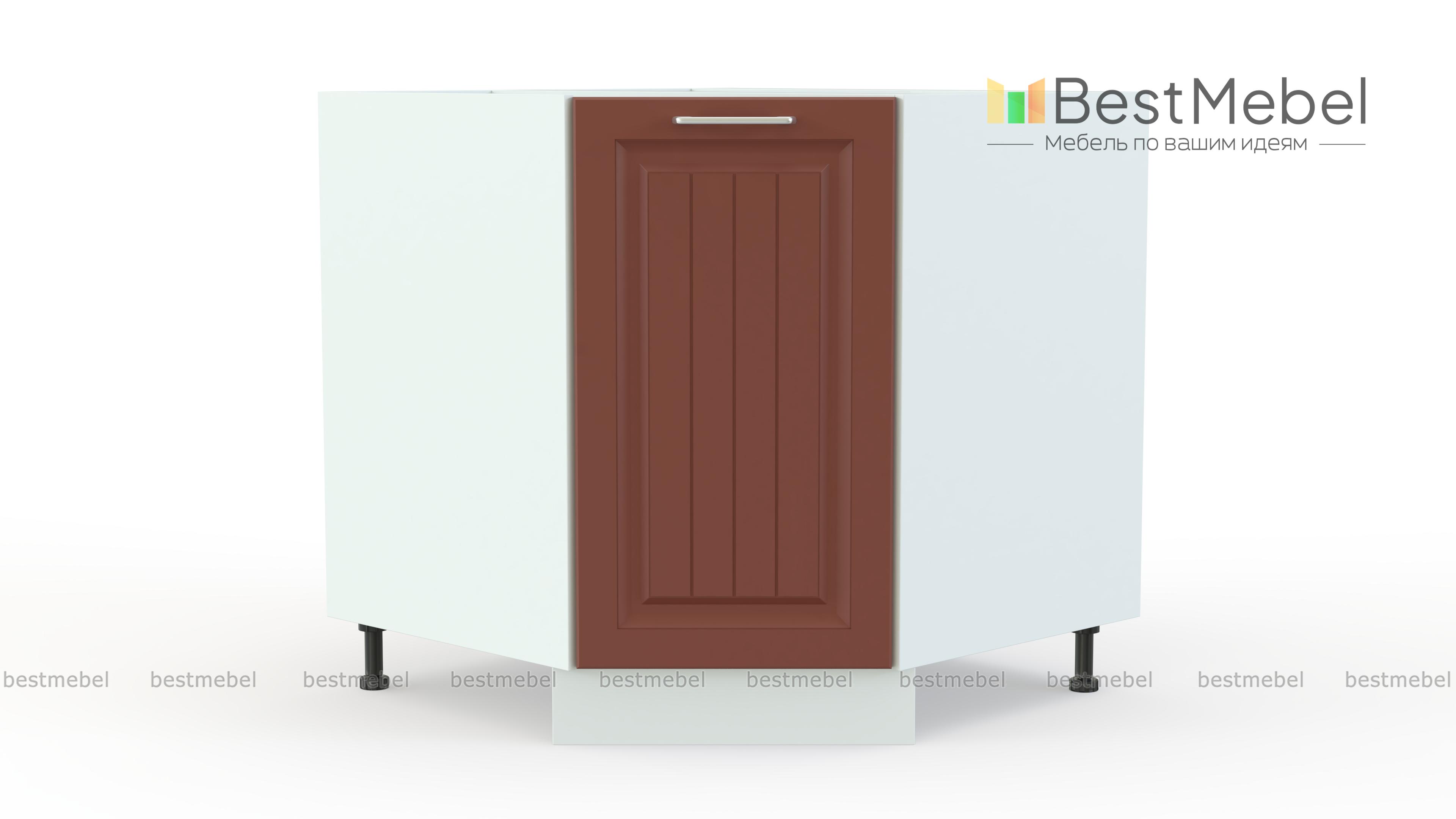 Шкаф нижний угловой (трапеция) Европа BMS - Фото