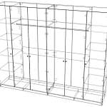 Схема сборки Шкаф распашной Бонн 6 BMS