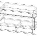 Схема сборки Тумба под ТВ Ф-14 BMS