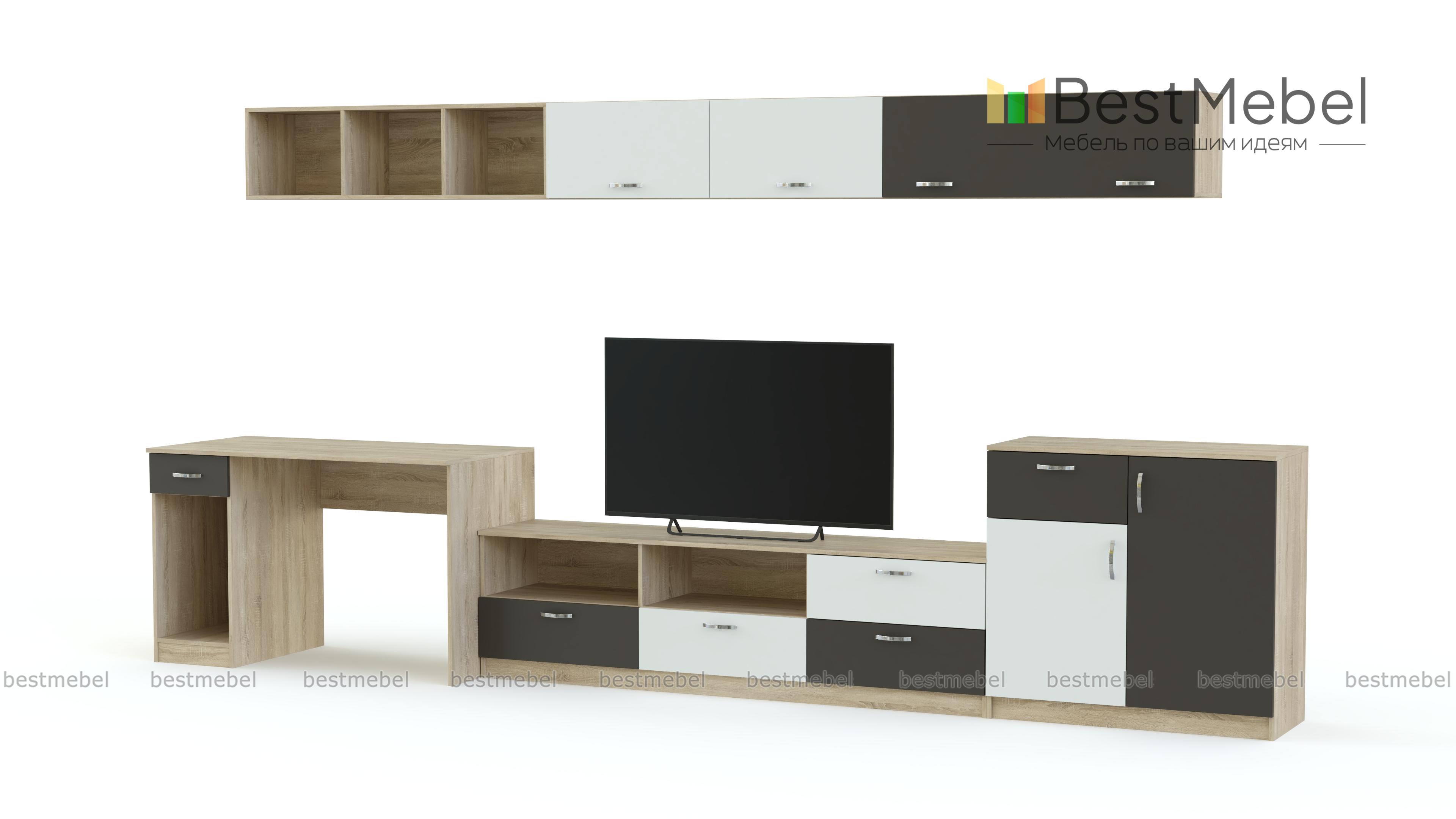 Стенка с рабочей зоной Мирикл BMS - Фото