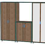 Шкаф средний комбинированный BMS