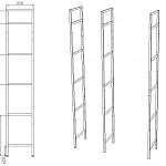 Чертеж Стеллаж Жером 1 BMS