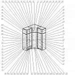 Чертеж Угловой шкаф Прованс BMS