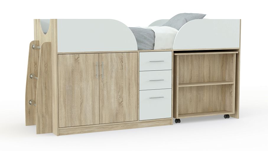 Детская кровать-чердак Дет41 BMS - Фото