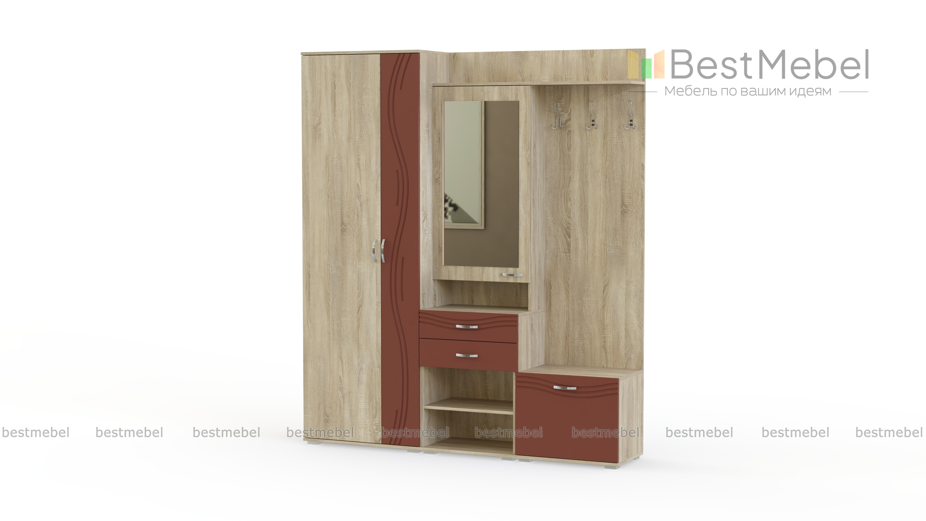 Прихожая Стиль 02 BMS