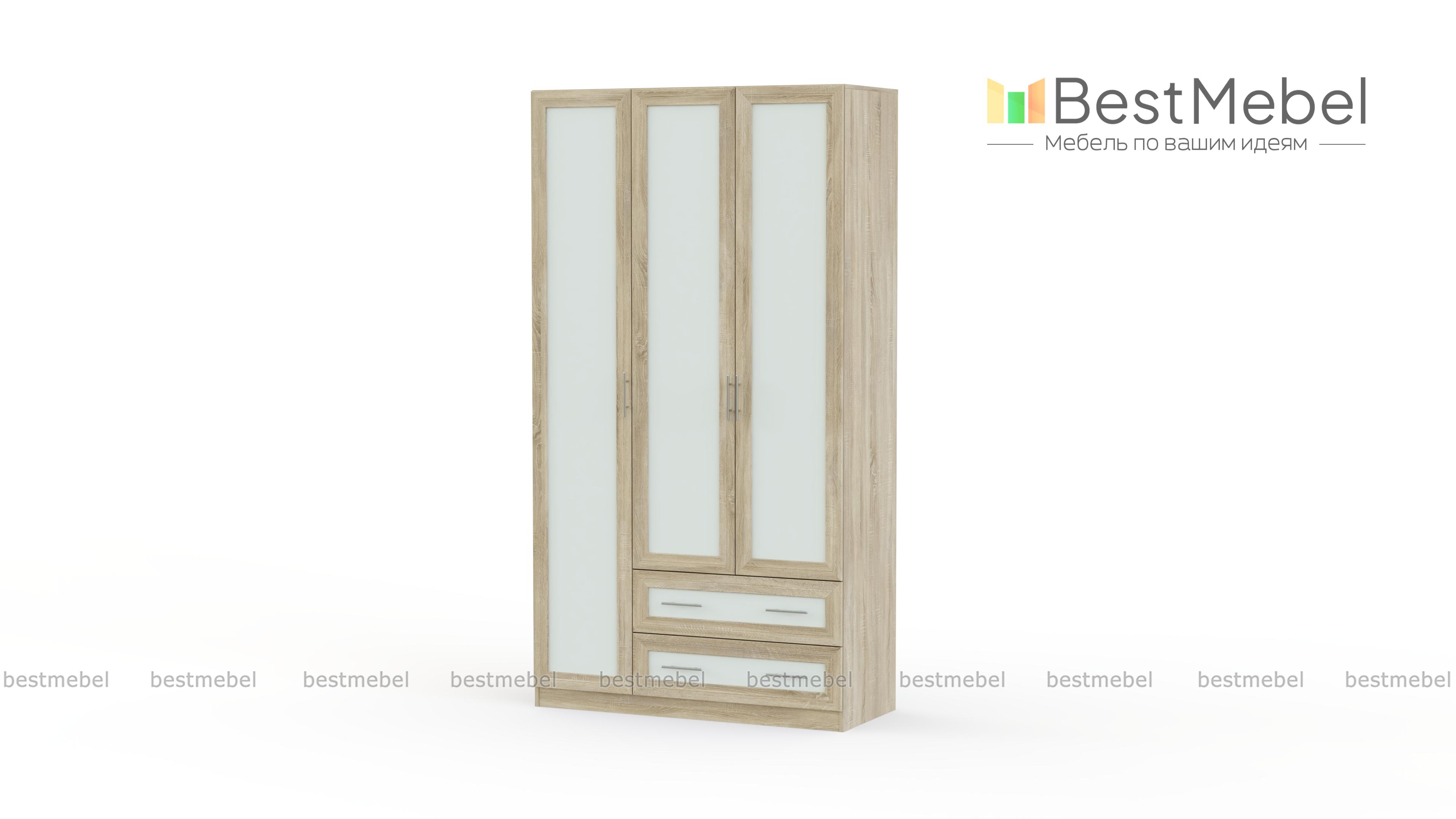 Распашной шкаф Крона 23 BMS - Фото