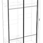 Схема сборки Шкаф-купе 4081 BMS