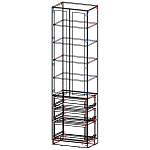 Шкаф Карлос 10 BMS(Бельевой отсек (4 полки) (2))