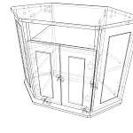 Тумба ТВ Трио-2 BMS