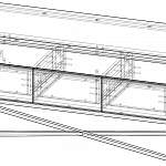 Чертеж Тумба под ТВ Рио 10 BMS