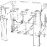 Схема сборки Стол журнальный Норфолк-2 BMS