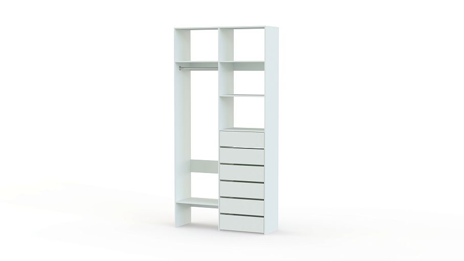 Стеллаж для одежды Мирта 38 BMS - Фото