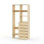 Стеллаж для одежды Мирта 38 BMS - Фото 16