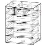 Схема сборки Комод Вельвет 11 BMS