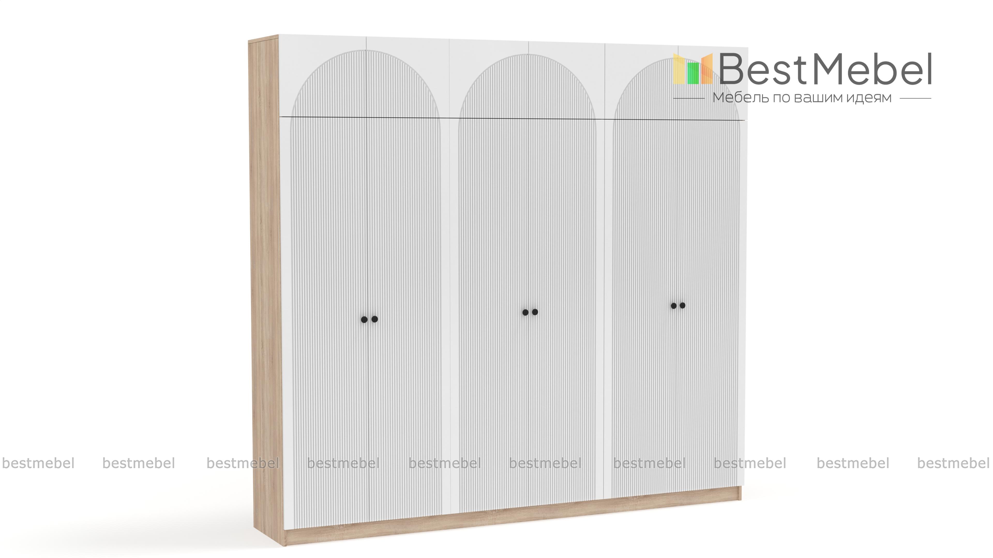 Шкаф распашной Вивьен 20 BMS - Фото